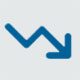 Downward Trending Chart Icon